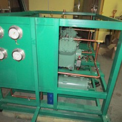 Монтаж агрегата Bitzer