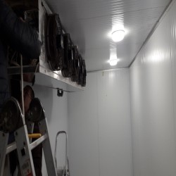 Монтаж трех холодильных камер в магазине Дьюти Фри